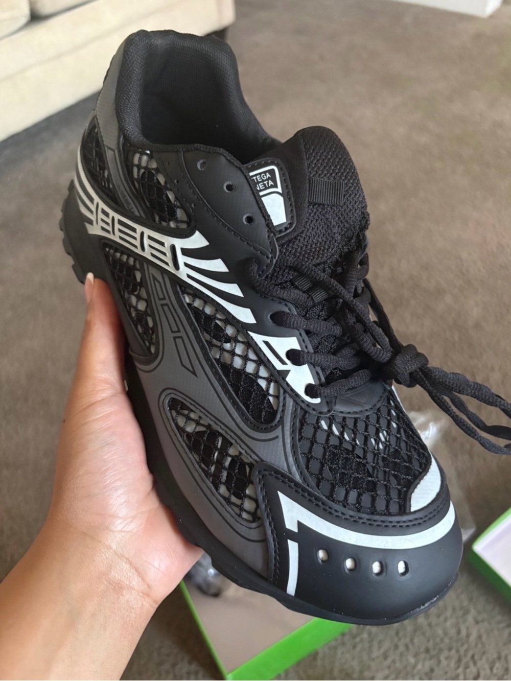 BOTTEGA ORBITS BLACK COLORWAY MULTIPLE SIZES AVAILABLE‼️📲